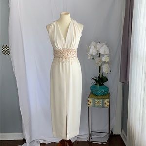 Wedding dress casual size 6 tee length ivory